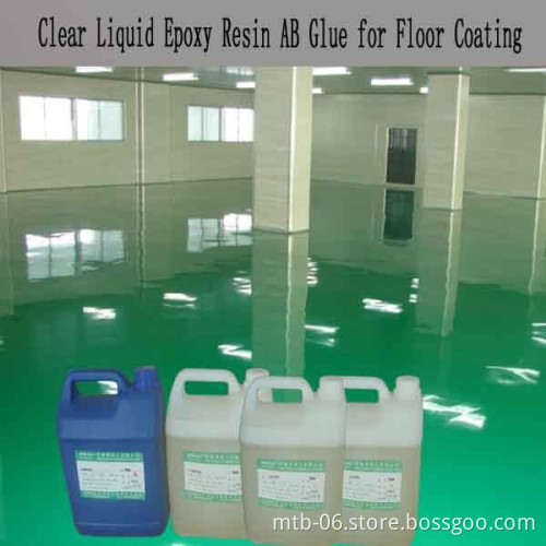 Liquid Epoxy Resin and Hardener for Factory Cement Floor Coating